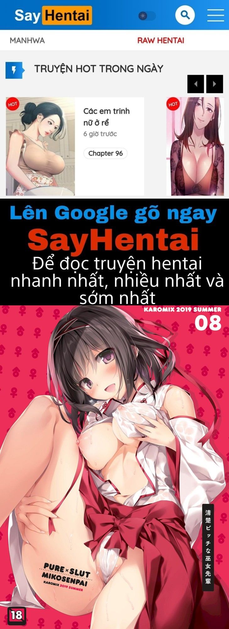 đọc truyện Chị Vu Nữ Trong Trắng Dâm Đãng Chương 1 ảnh 1 tại Thiên Thai Truyện