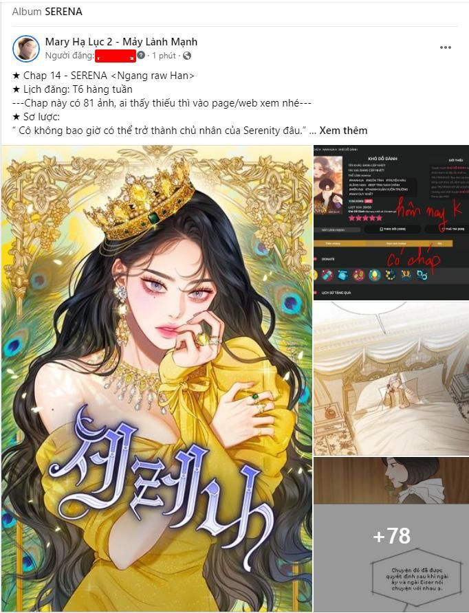 đọc truyện Chị Yêu, Kiếp Này Em Sẽ Là Hoàng Hậu Chương 24.1 ảnh 1 tại Giả Dược