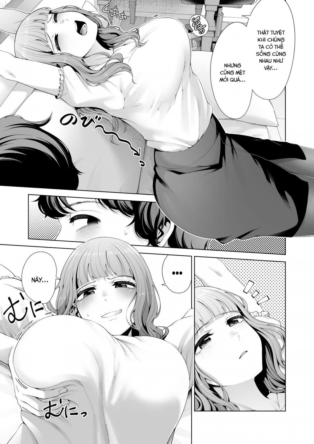 Chịch Đến Sáng Với Cô Người Yêu Sống Chung Oneshot page 10 - Giả Dược