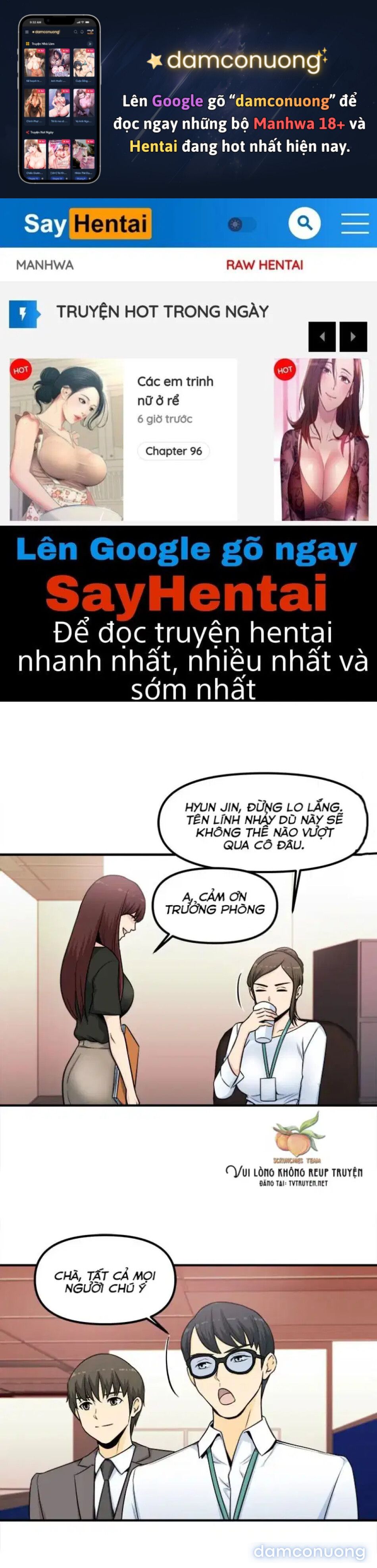 đọc truyện Chịch Ở Công Ty Chương 2 ảnh 2 tại Thiên Thai Truyện