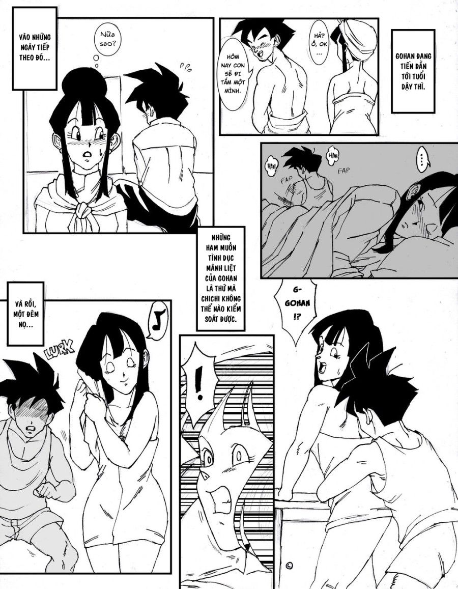 Chichi Và Gohan Oneshot page 14 - Giả Dược