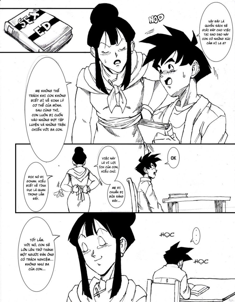 Chichi Và Gohan Oneshot page 8 - Giả Dược