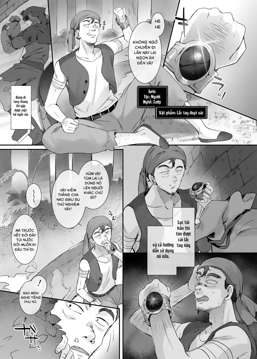 Chiếc Vòng Tay Đánh Cắp Cơ Thể! Oneshot page 2 - Giả Dược