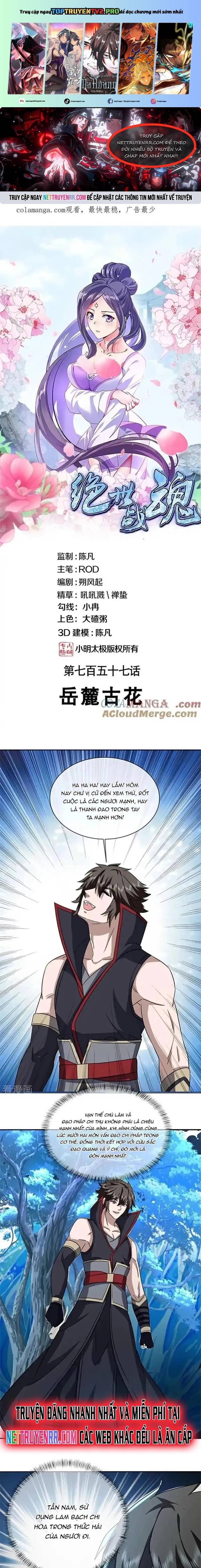 đọc truyện Chiến Hồn Tuyệt Thế Chương 757 ảnh 3 tại Thiên Thai Truyện