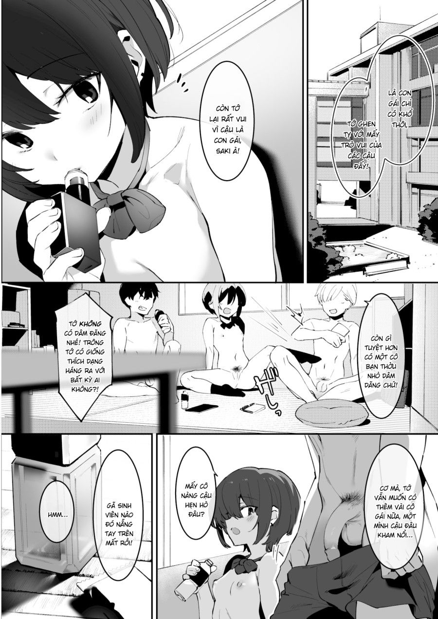 Chiến Lược Hoàn Hảo Của Đôi Bạn Thân Saki&kana Chương 1 page 6 - Giả Dược