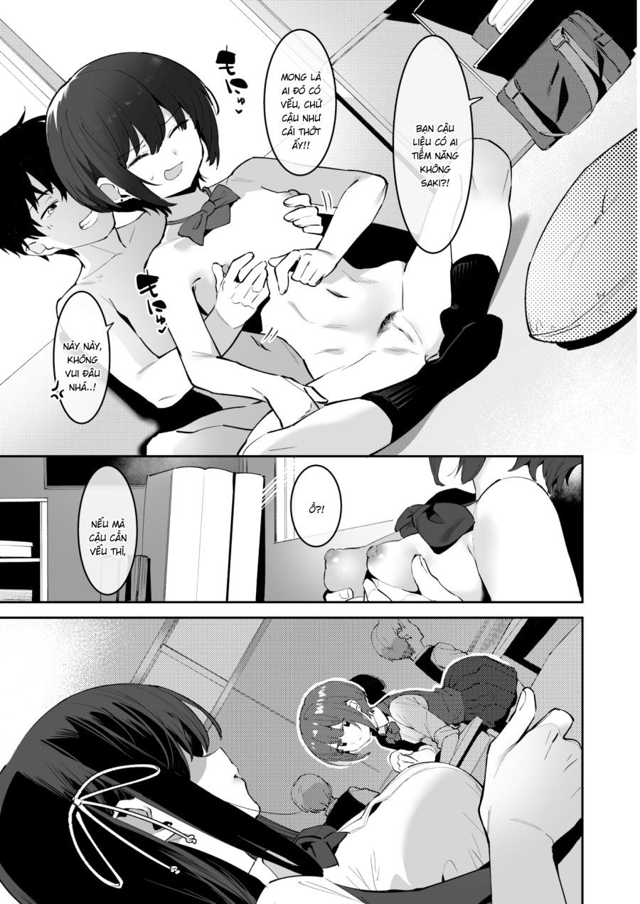Chiến Lược Hoàn Hảo Của Đôi Bạn Thân Saki&kana Chương 1 page 7 - Giả Dược