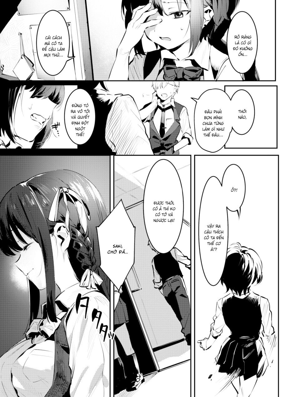 Chiến Lược Hoàn Hảo Của Đôi Bạn Thân Saki&kana Chương 2 page 13 - Giả Dược