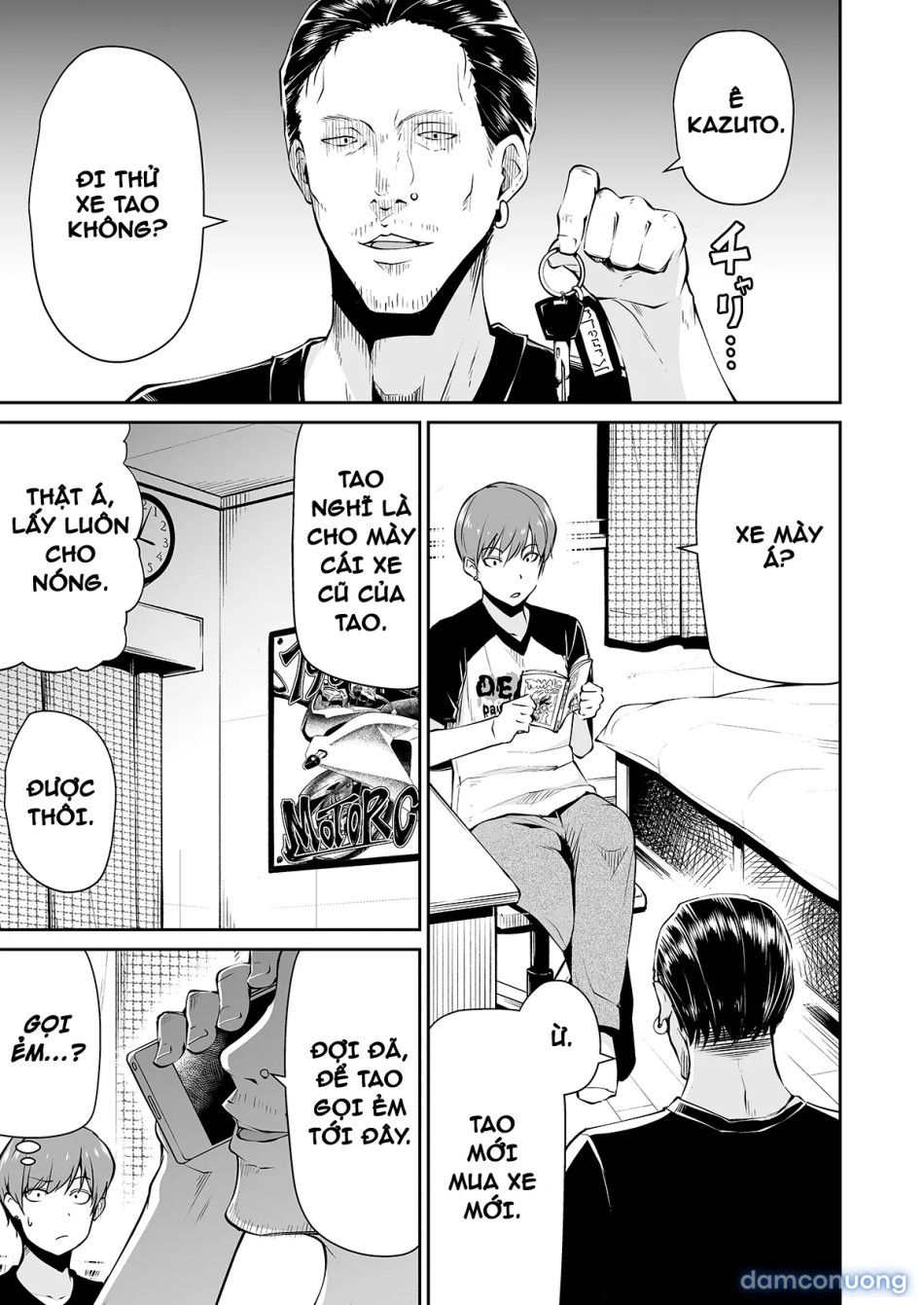 đọc truyện Chiến Mã Của Tôi [bike No Honda-chan] Én én én rènnnnnnn ảnh 4 tại Giả Dược