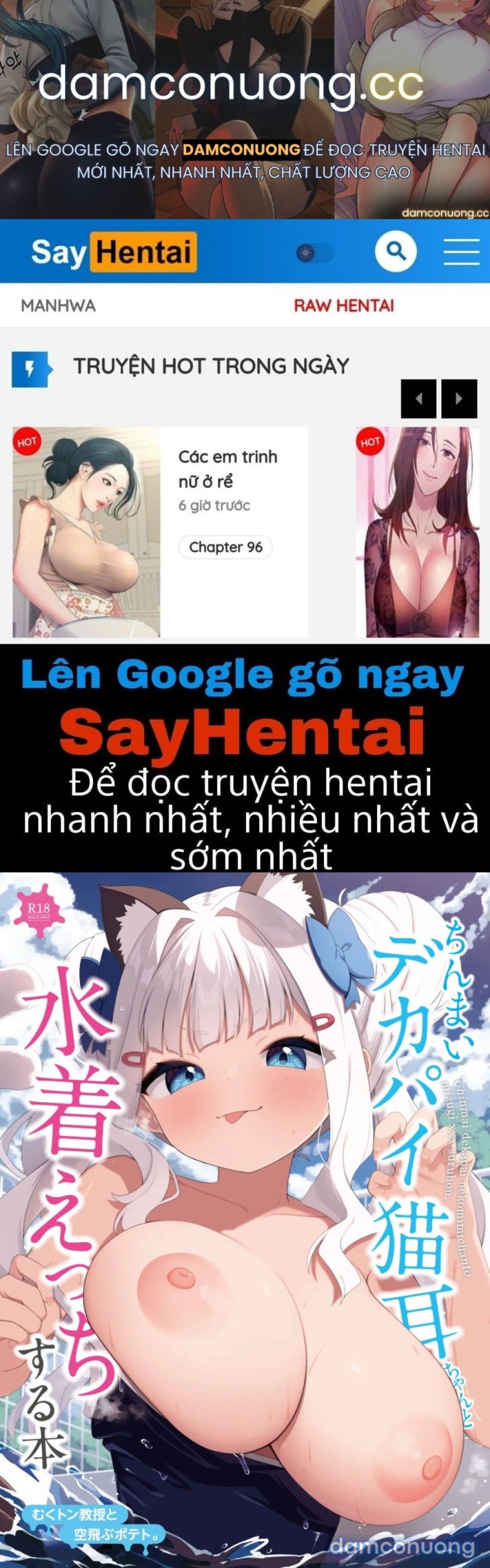 đọc truyện Chimandenkapainekomimichan Chương 1 ảnh 2 tại Thiên Thai Truyện