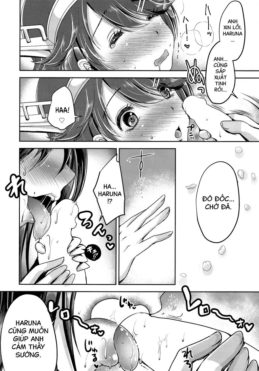 Chinjufu No Sakura To T-shirt No Haruna Oneshot page 11 - Giả Dược