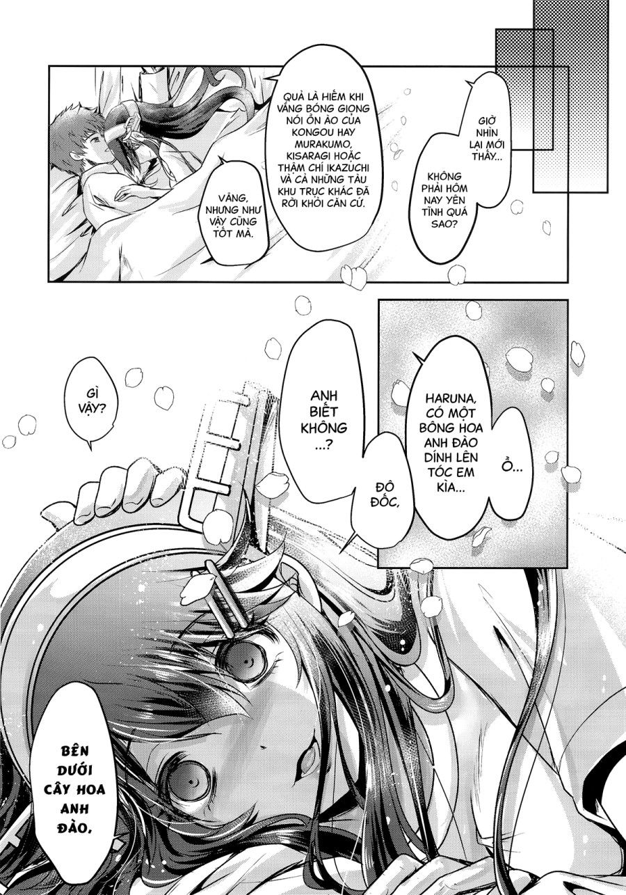 Chinjufu No Sakura To T-shirt No Haruna Oneshot page 21 - Giả Dược