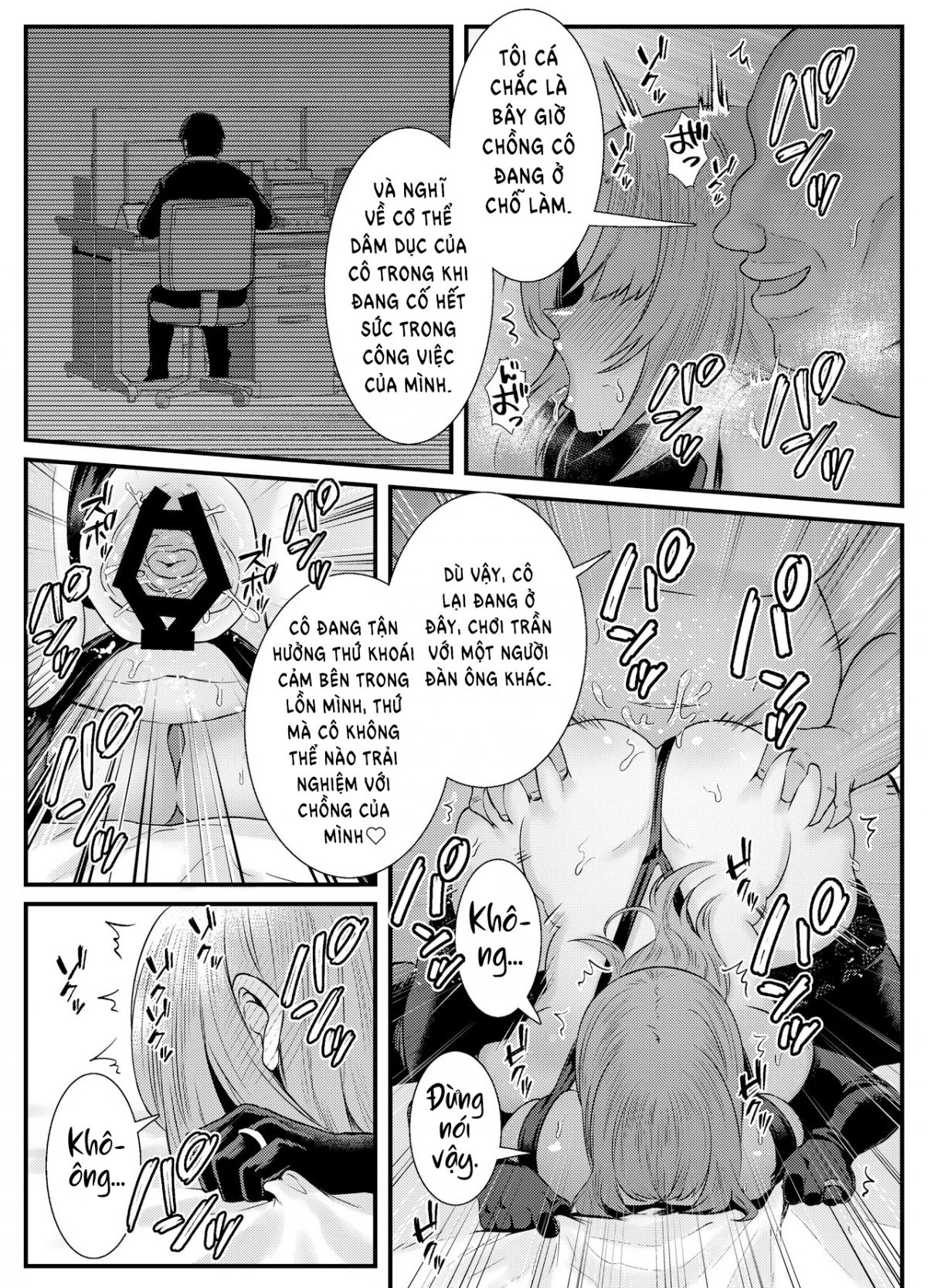 đọc truyện Chitsu Naka Iki Lesson ~hitozuma Wa Danna No Tame Ni Osu To Nama Gachi Koubi Lesson~ Oneshot ảnh 35 tại Giả Dược
