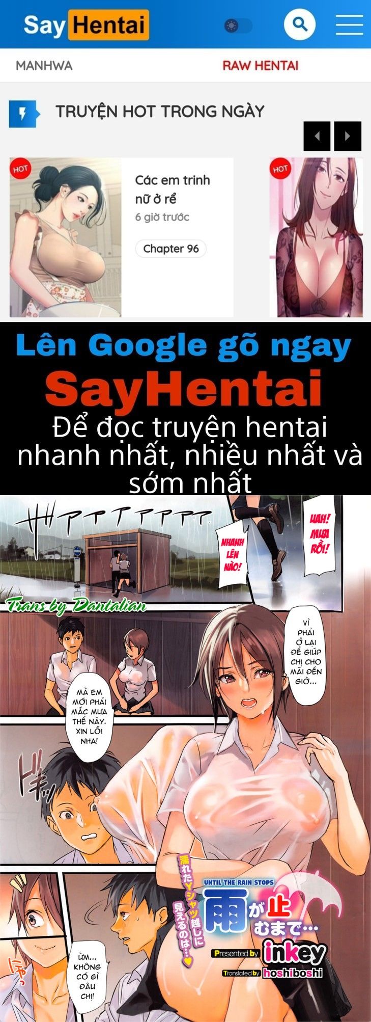 đọc truyện Cho Đến Khi Cơn Mưa Vơi Hạt Oneshot ảnh 1 tại Giả Dược