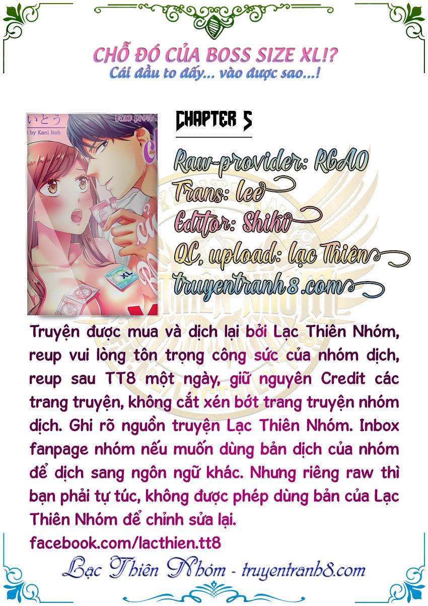 đọc truyện Chỗ Đó Của Boss Size Xl!? Chương 5 ảnh 4 tại Thiên Thai Truyện