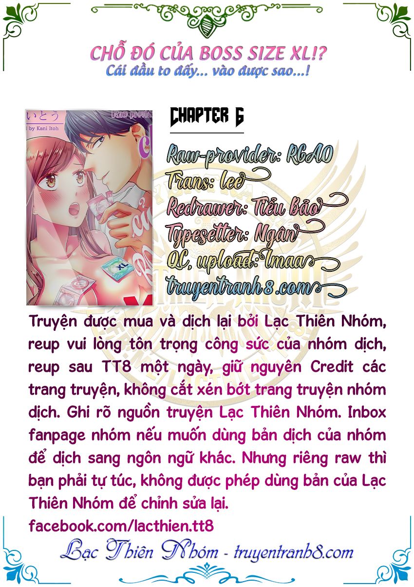 đọc truyện Chỗ Đó Của Boss Size Xl!? Chương 6 ảnh 6 tại Thiên Thai Truyện