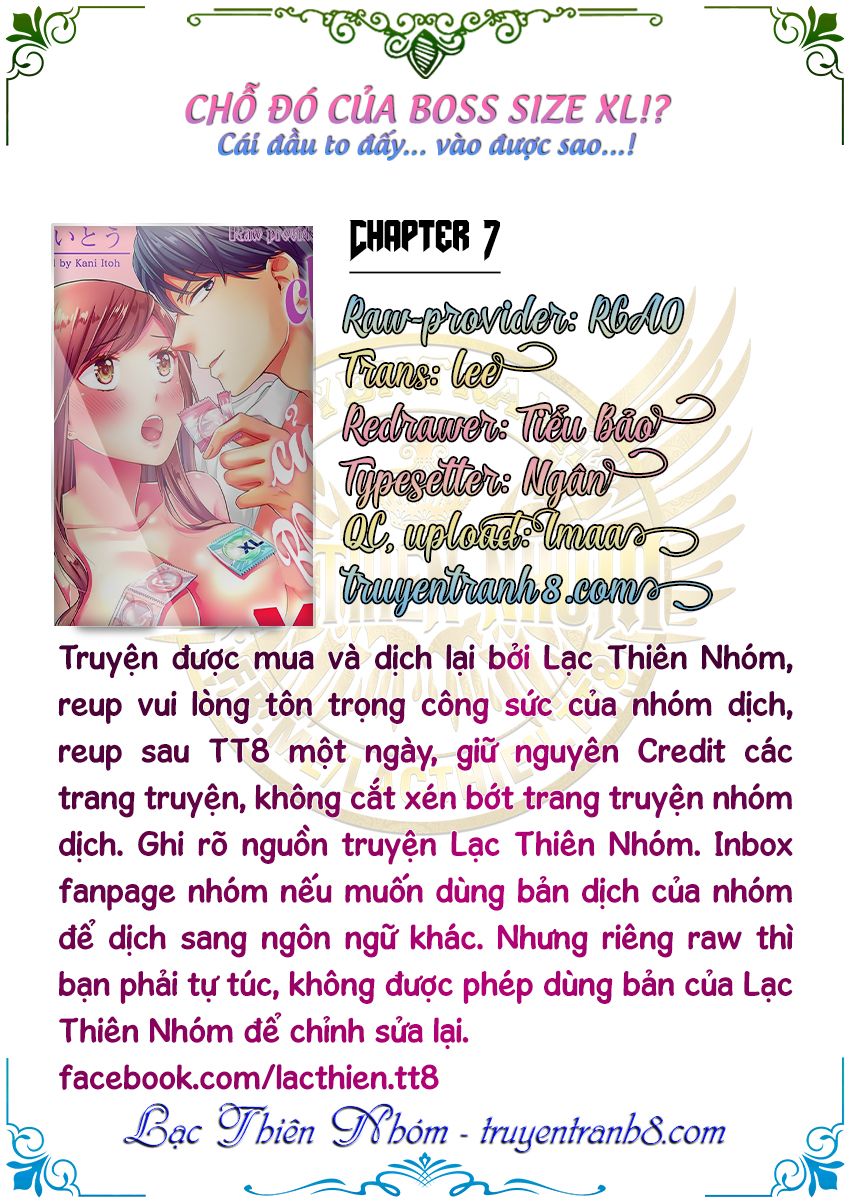 đọc truyện Chỗ Đó Của Boss Size Xl!? Chương 7 ảnh 5 tại Thiên Thai Truyện