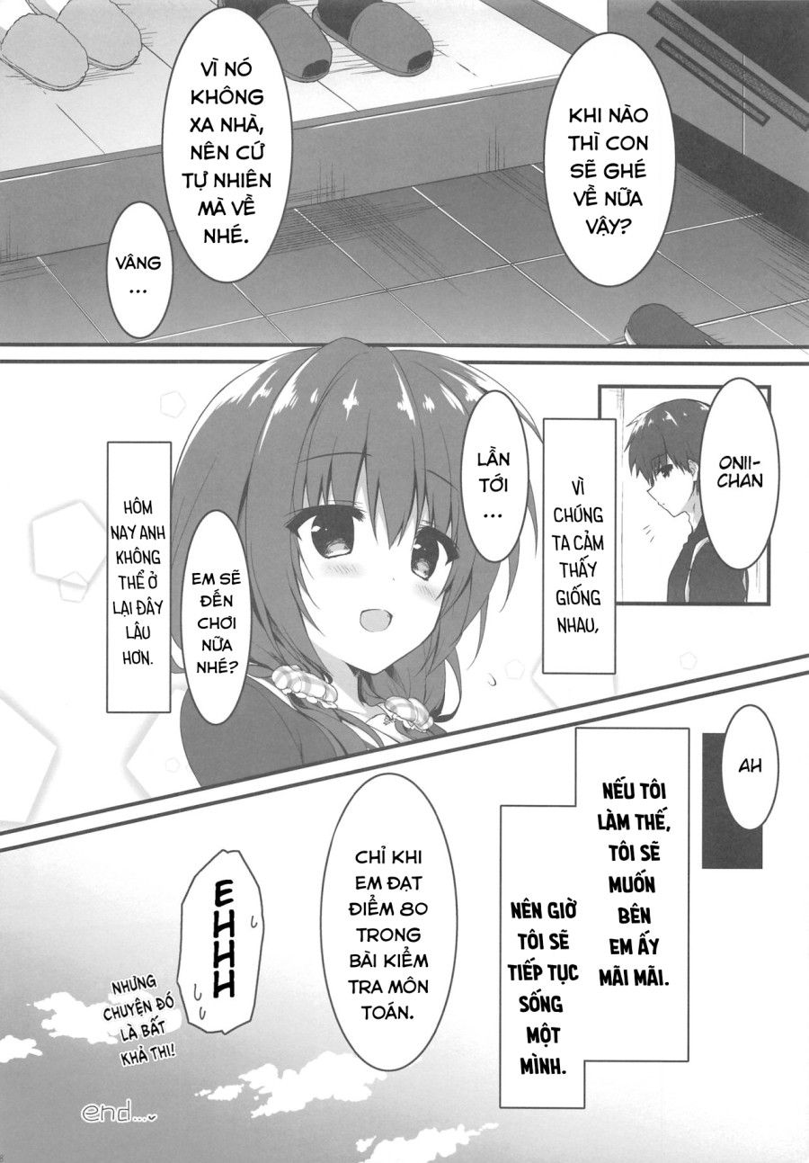 Cho Em Ở Bên Onii-chan Có Được Không...? Oneshot page 18 - Giả Dược