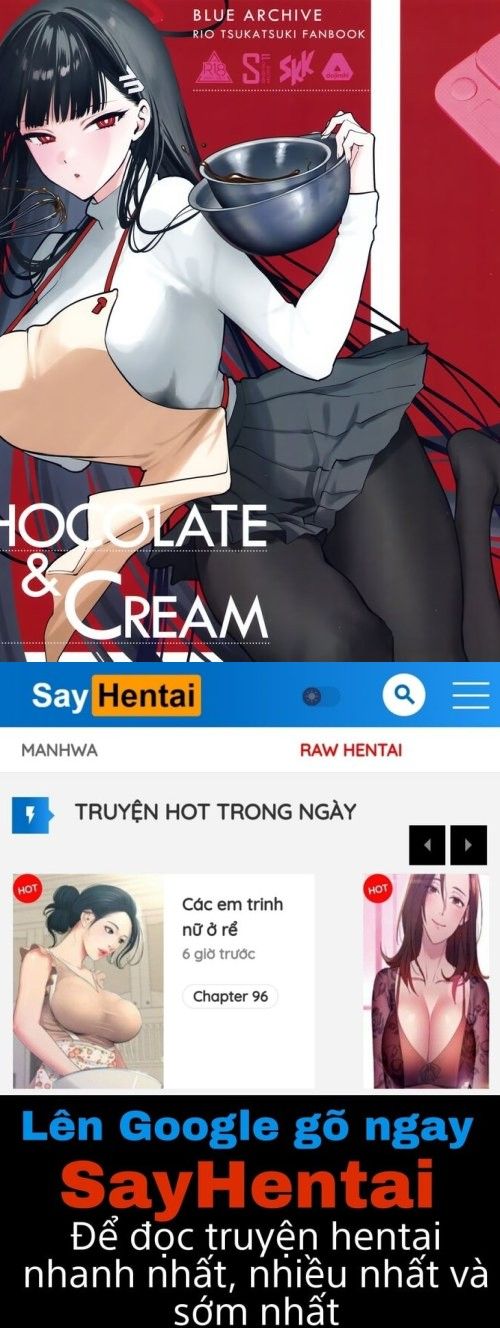 đọc truyện Chocolate & Cream (blue Archive) Chương 1 ảnh 19 tại Giả Dược