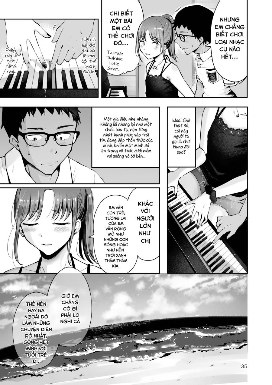 Chốn Bình Yên Giữa Trời Xanh Và Biển Rộng! Oneshot page 34 - Giả Dược