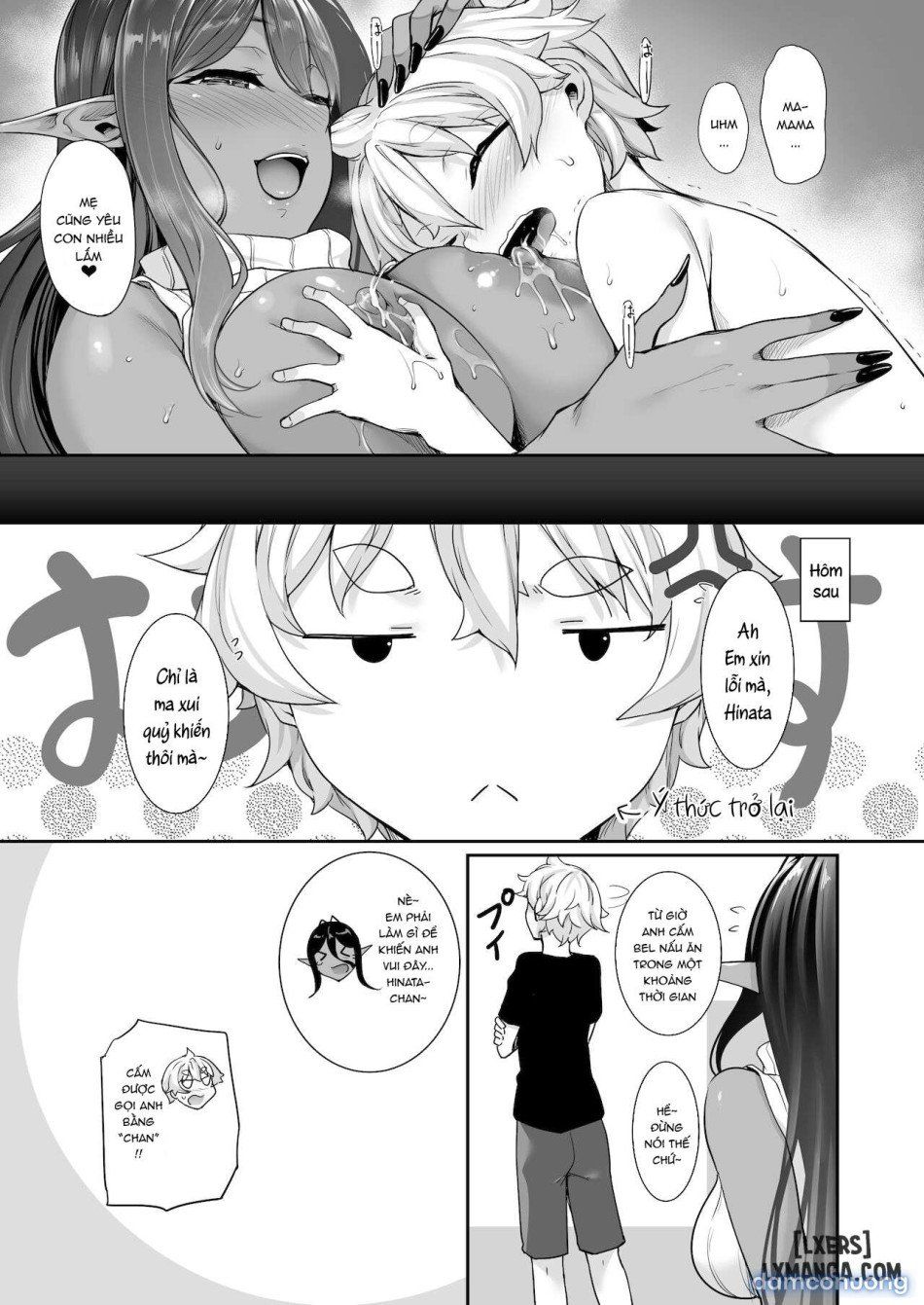 đọc truyện Chotto Dake Ai Ga Omoi Dark Elf Ga Isekai Kara Oikakete Kita 1 Chương 3 ảnh 25 tại Thiên Thai Truyện