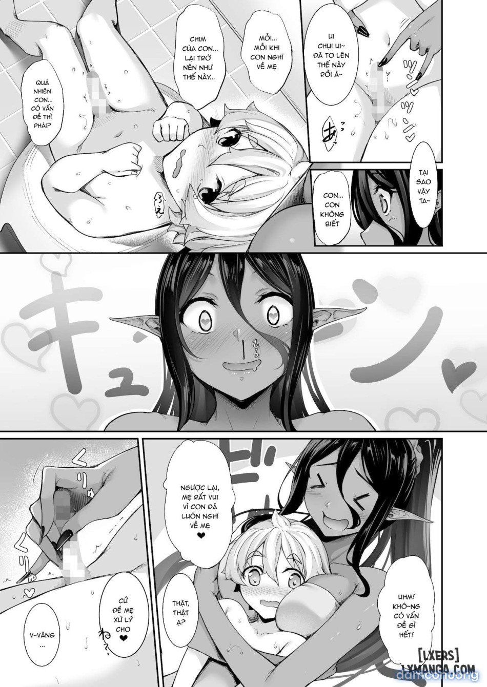 đọc truyện Chotto Dake Ai Ga Omoi Dark Elf Ga Isekai Kara Oikakete Kita 1 Chương 3 ảnh 7 tại Thiên Thai Truyện