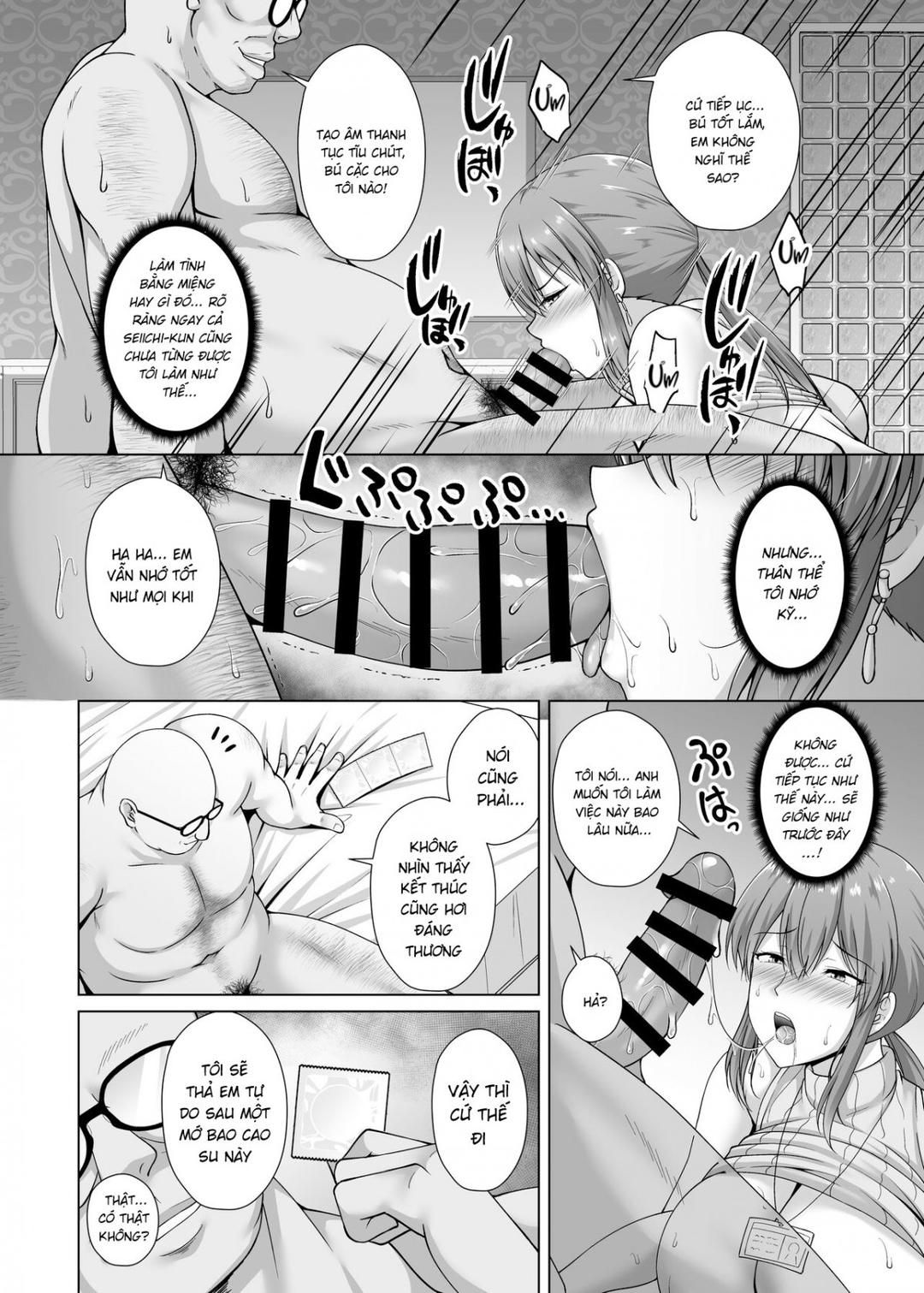 đọc truyện Choukyou Zumi Hitozuma Ol Wa Joushi Ni Dakare Futatabi Ochiru Oneshot ảnh 17 tại Giả Dược
