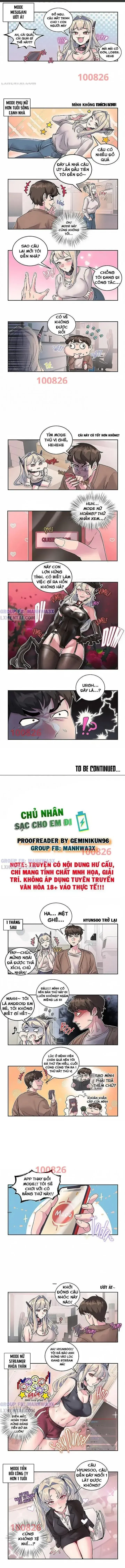 đọc truyện Chủ Nhân, Sạc Cho Em Đi Chương 5 ảnh 1 tại Giả Dược