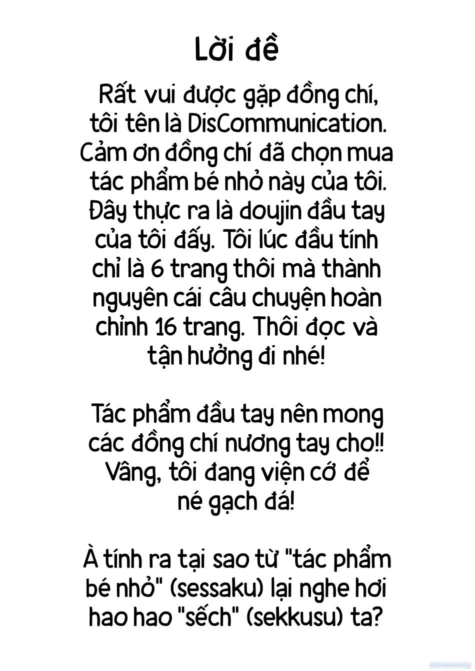 đọc truyện "chú" Thỏ Nứng Địt Dính Thôi Miên [không Che, Full Sfx] Chương 0 ảnh 3 tại Thiên Thai Truyện