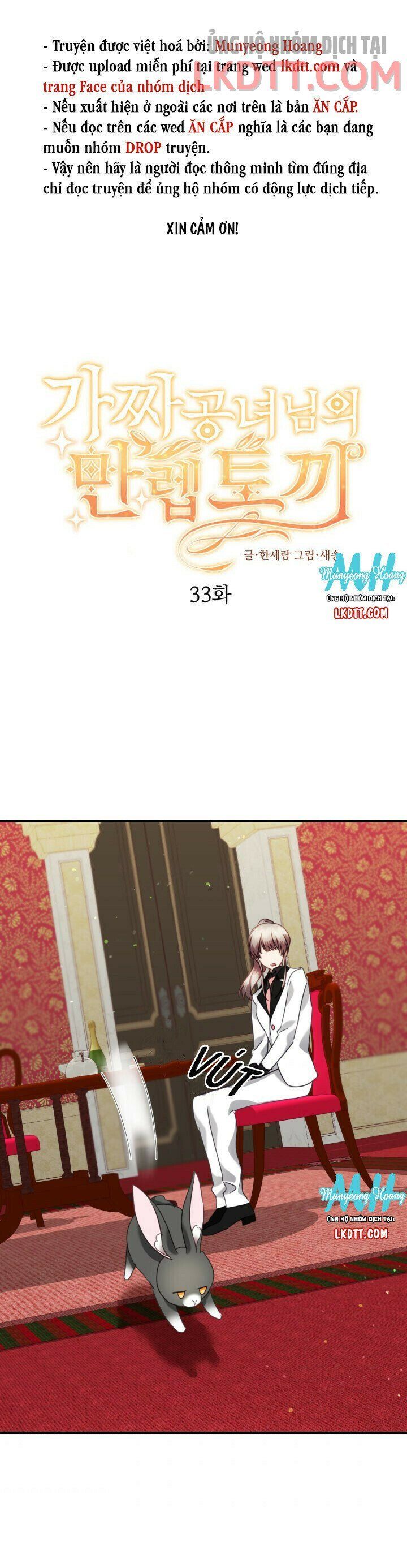 đọc truyện Chú Thỏ Quyền Quý Của Vị Công Nương Giả Mạo Chương 33 ảnh 3 tại Thiên Thai Truyện