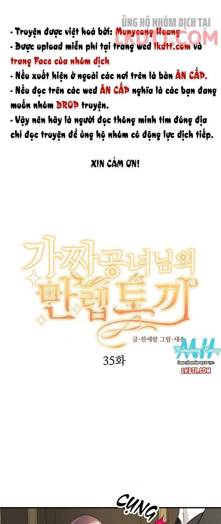 đọc truyện Chú Thỏ Quyền Quý Của Vị Công Nương Giả Mạo Chương 35.1 ảnh 3 tại Thiên Thai Truyện