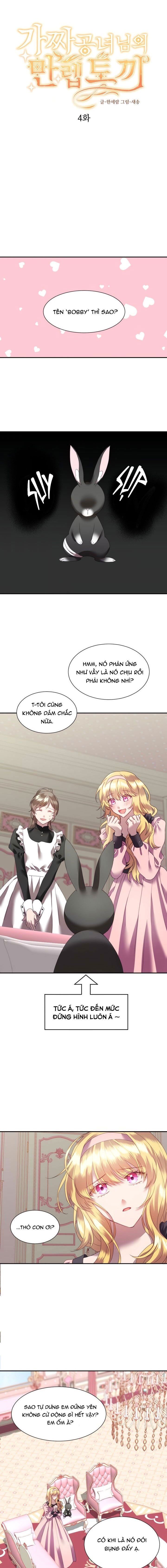 đọc truyện Chú Thỏ Quyền Quý Của Vị Công Nương Giả Mạo Chương 4 ảnh 4 tại Thiên Thai Truyện