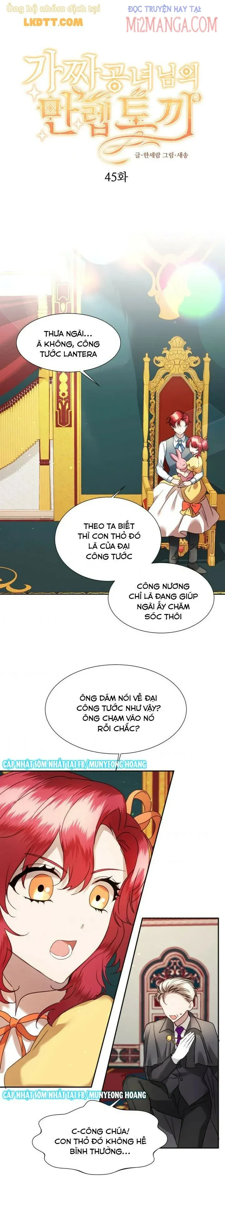 đọc truyện Chú Thỏ Quyền Quý Của Vị Công Nương Giả Mạo Chương 45 ảnh 3 tại Thiên Thai Truyện