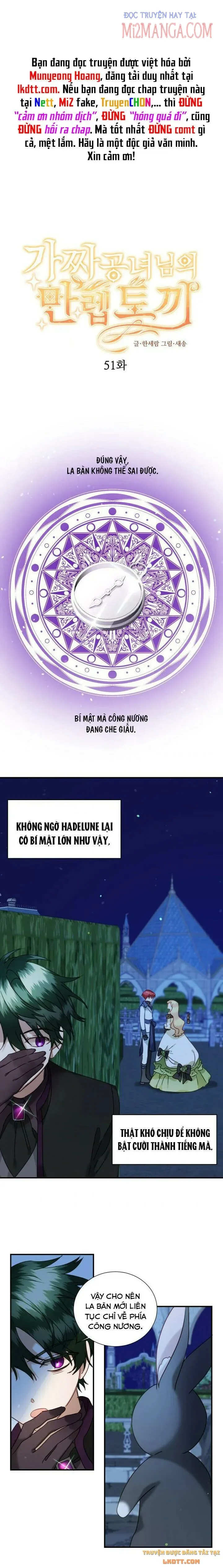 đọc truyện Chú Thỏ Quyền Quý Của Vị Công Nương Giả Mạo Chương 51 ảnh 3 tại Thiên Thai Truyện