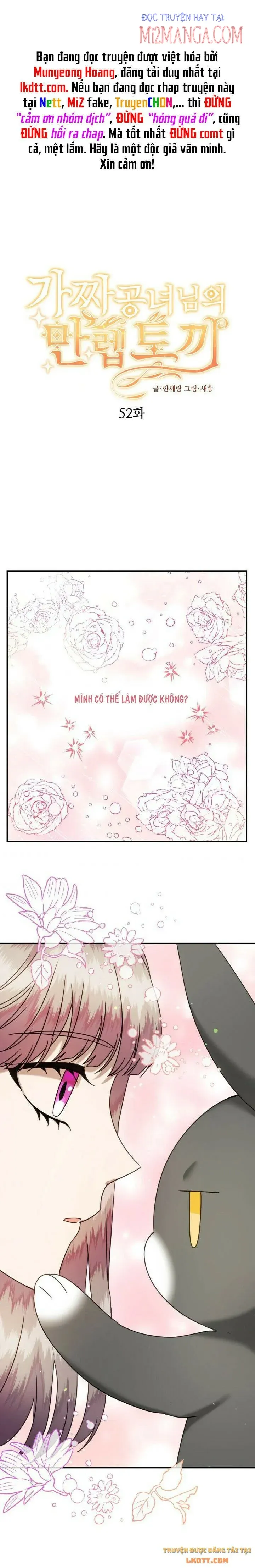 đọc truyện Chú Thỏ Quyền Quý Của Vị Công Nương Giả Mạo Chương 52 ảnh 3 tại Thiên Thai Truyện