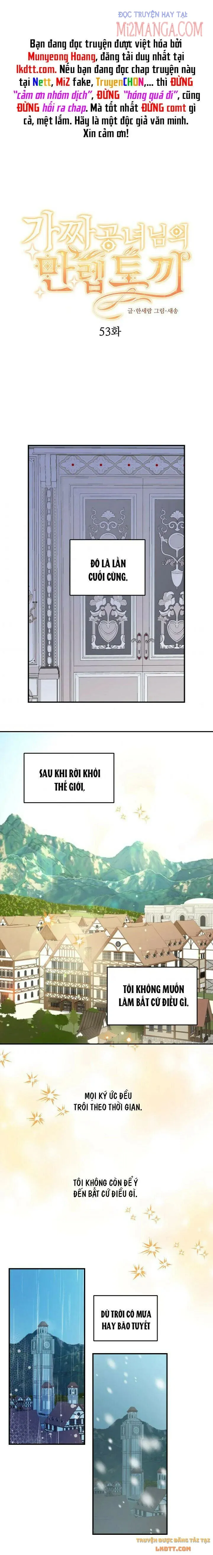 đọc truyện Chú Thỏ Quyền Quý Của Vị Công Nương Giả Mạo Chương 53 ảnh 3 tại Thiên Thai Truyện