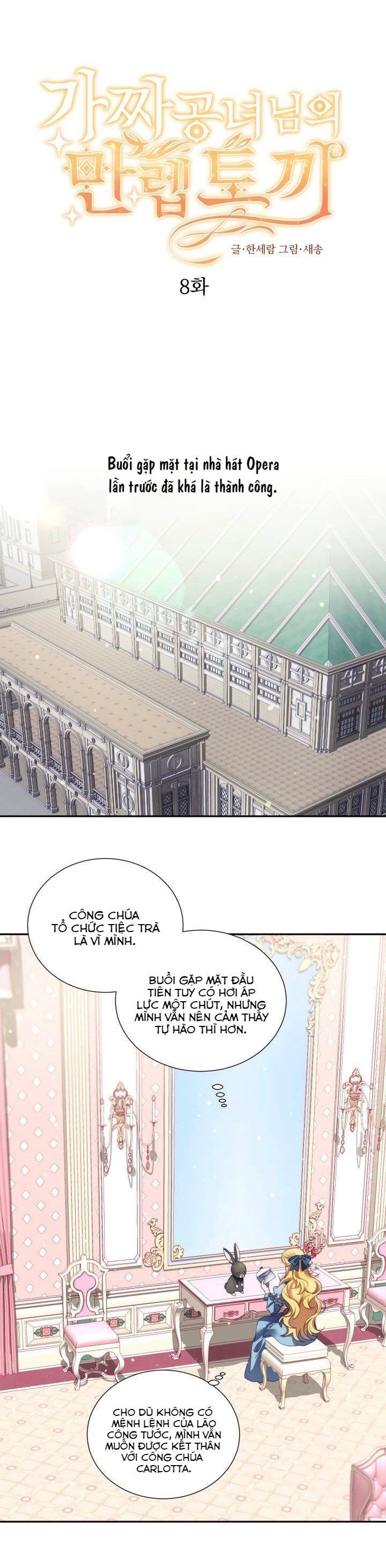 đọc truyện Chú Thỏ Quyền Quý Của Vị Công Nương Giả Mạo Chương 8 ảnh 4 tại Thiên Thai Truyện