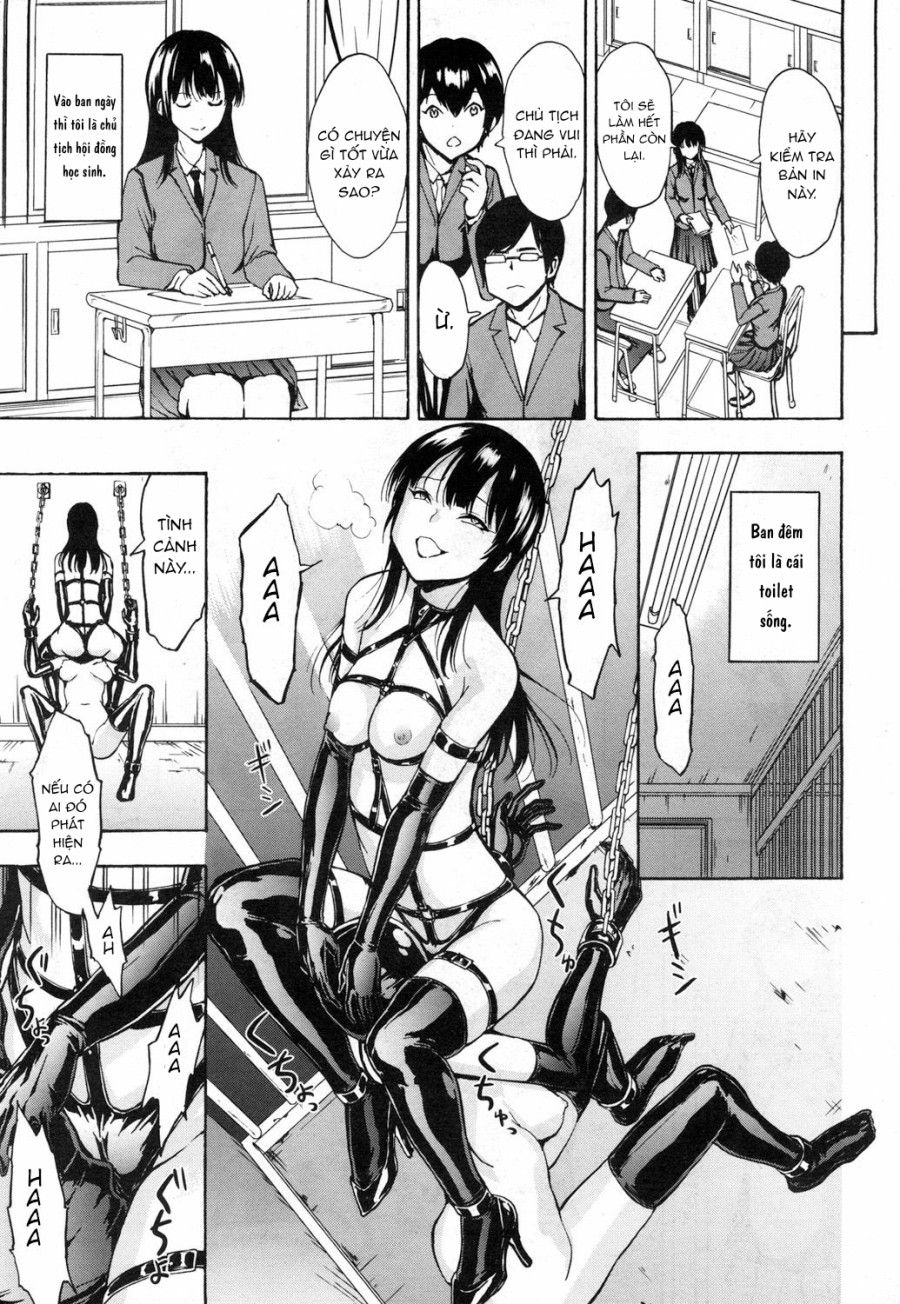 Chủ Tịch Hội Học Sinh Trường Tôi Là Toilet Thịt! Oneshot page 12 - Giả Dược