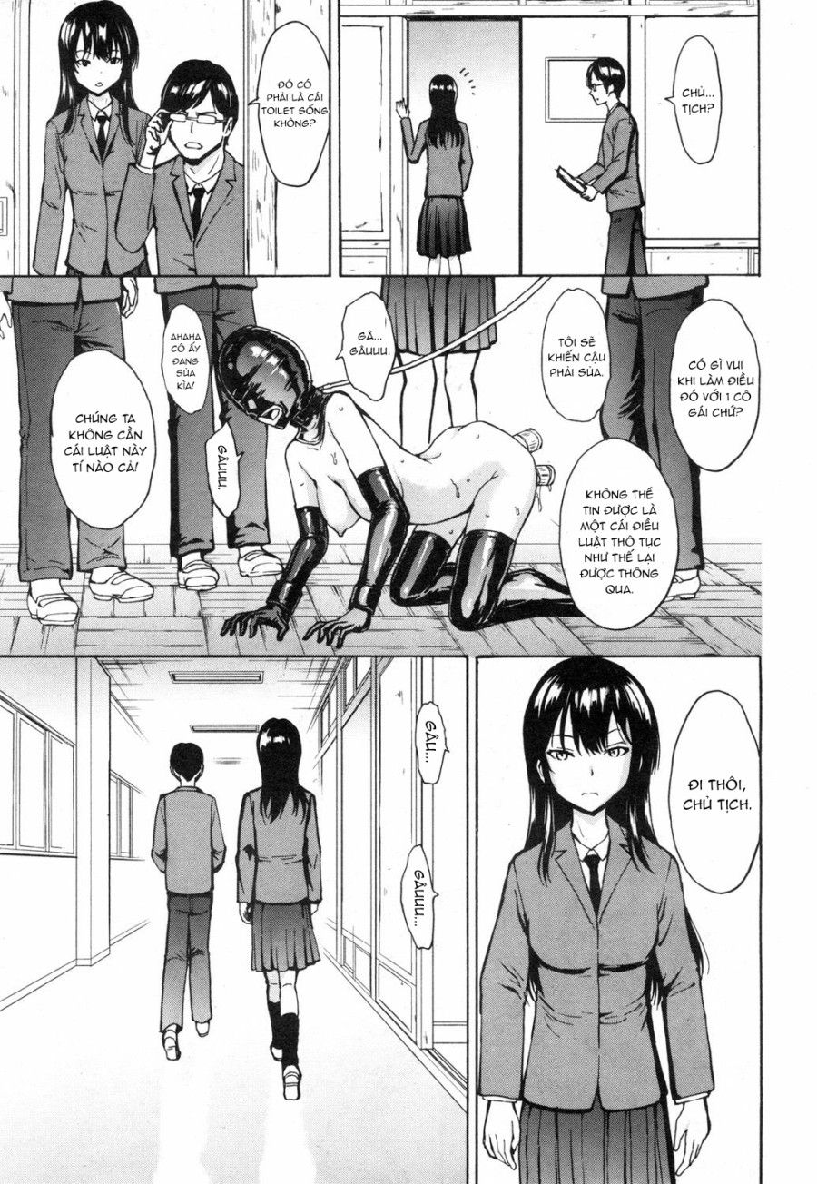 Chủ Tịch Hội Học Sinh Trường Tôi Là Toilet Thịt! Oneshot page 14 - Giả Dược