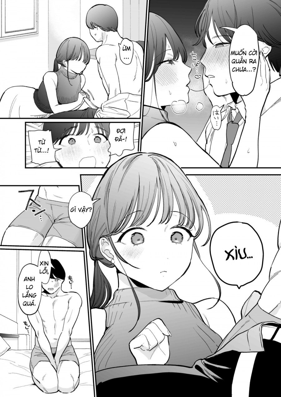 Chưa Bao Giờ Thấy Trai Tân Lại To Thế Này Oneshot page 12 - Giả Dược