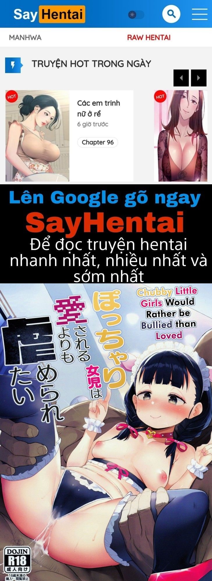 đọc truyện Chubby Little Girls Would Rather Be Bullied Than Loved Oneshot ảnh 1 tại Giả Dược
