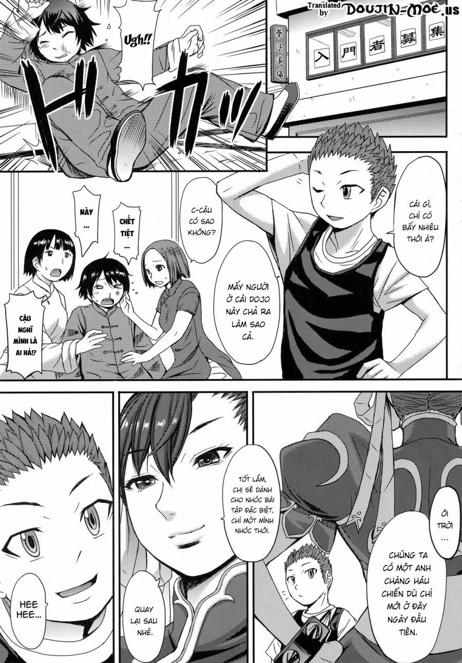 Chun-li Bạo Dâm Oneshot page 4 - Giả Dược