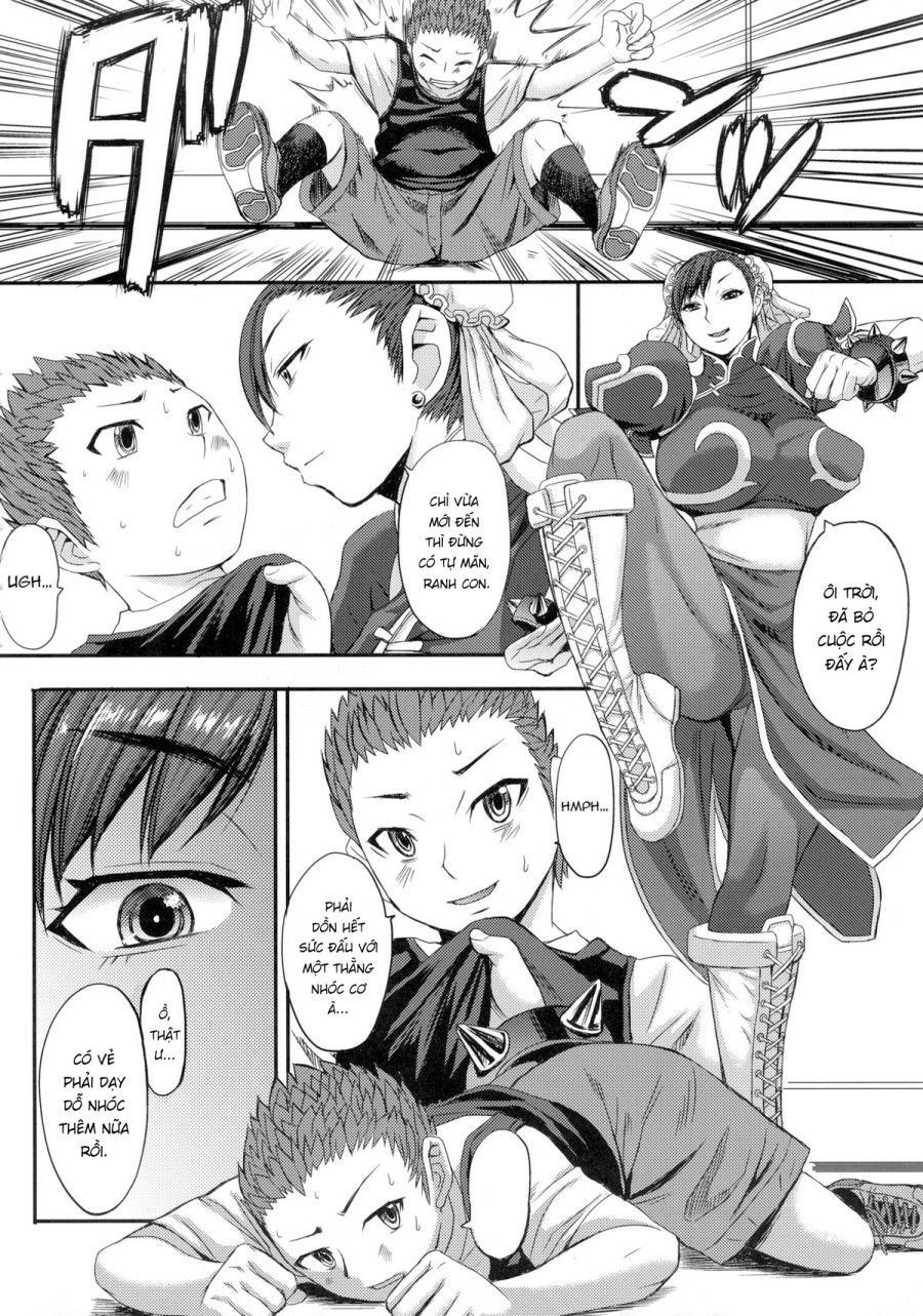 Chun-li Bạo Dâm Oneshot page 5 - Giả Dược