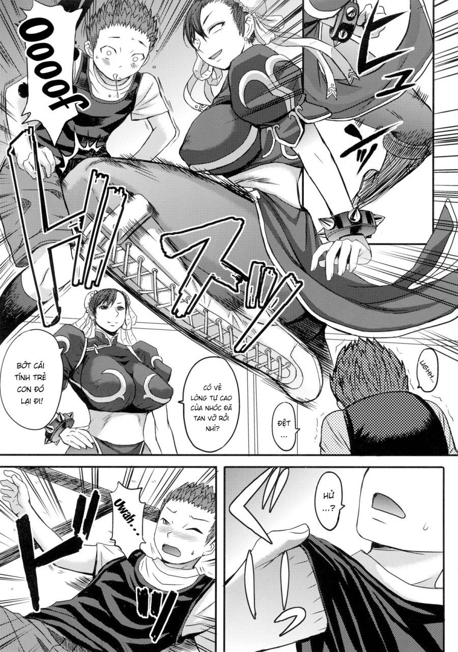 Chun-li Bạo Dâm Oneshot page 6 - Giả Dược