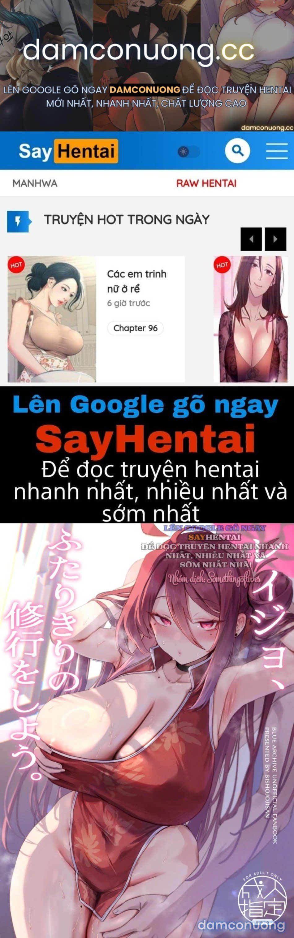 đọc truyện Chúng Ta Cùng Luyện Tập Nhé, Reijo (blue Archive) Chương 1 ảnh 2 tại Thiên Thai Truyện