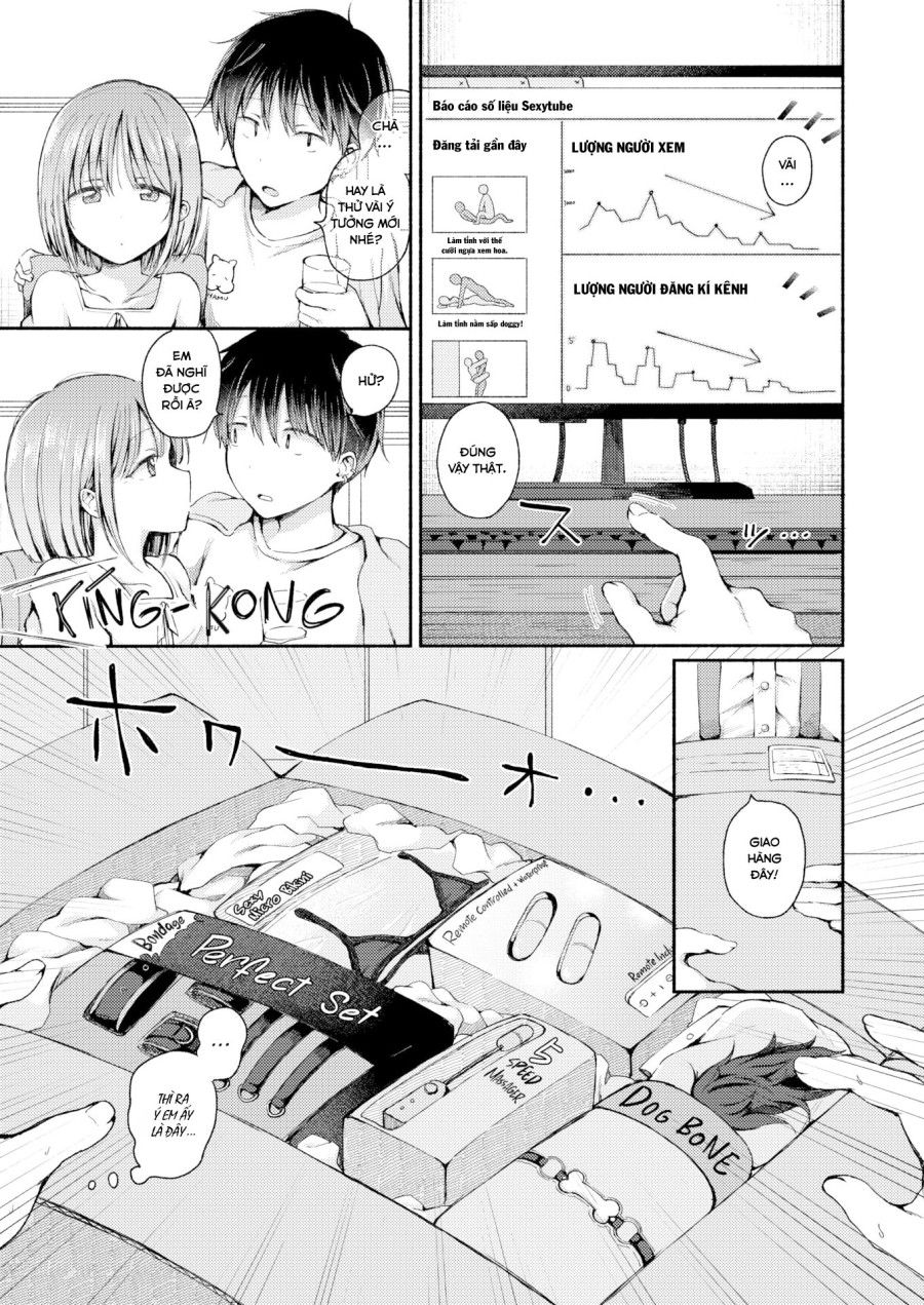 Chúng Tôi Thử Làm Tình Một Cách Mạnh Bạo! Oneshot page 4 - Giả Dược