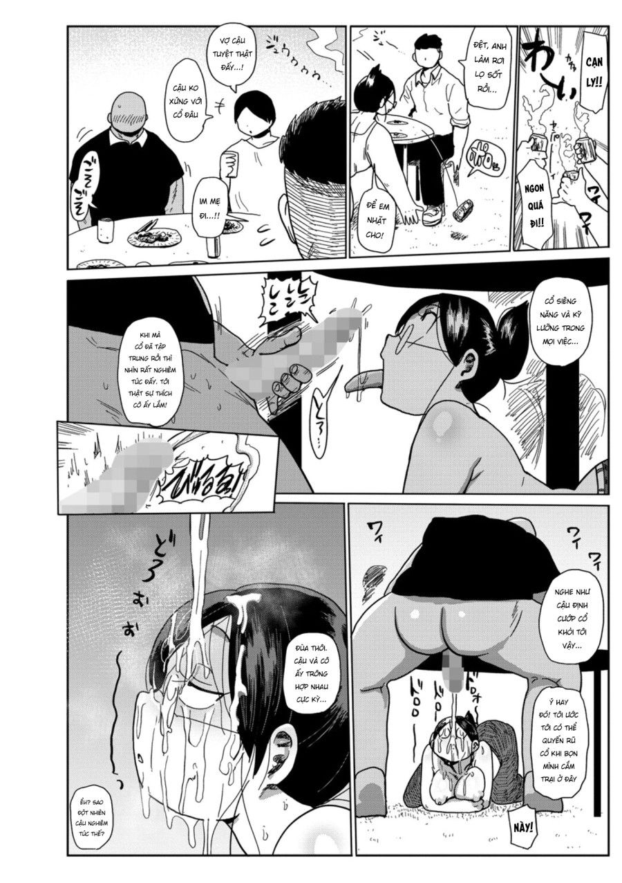 Chuyến Cắm Trại Cùng Cô Vợ Mới Cưới Oneshot page 14 - Giả Dược