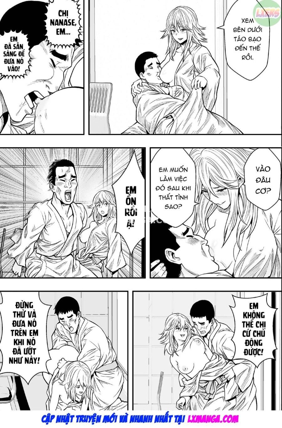 Chuyến Du Lịch Suối Nước Nóng Và Những Người Phụ Nữ Có Chồng Vô Song Oneshot page 29 - Giả Dược