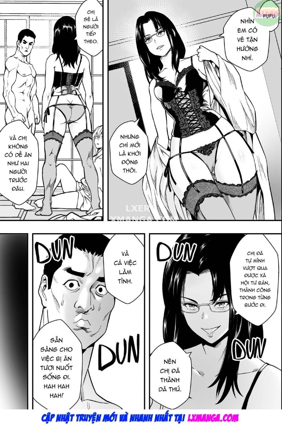 Chuyến Du Lịch Suối Nước Nóng Và Những Người Phụ Nữ Có Chồng Vô Song Oneshot page 35 - Giả Dược