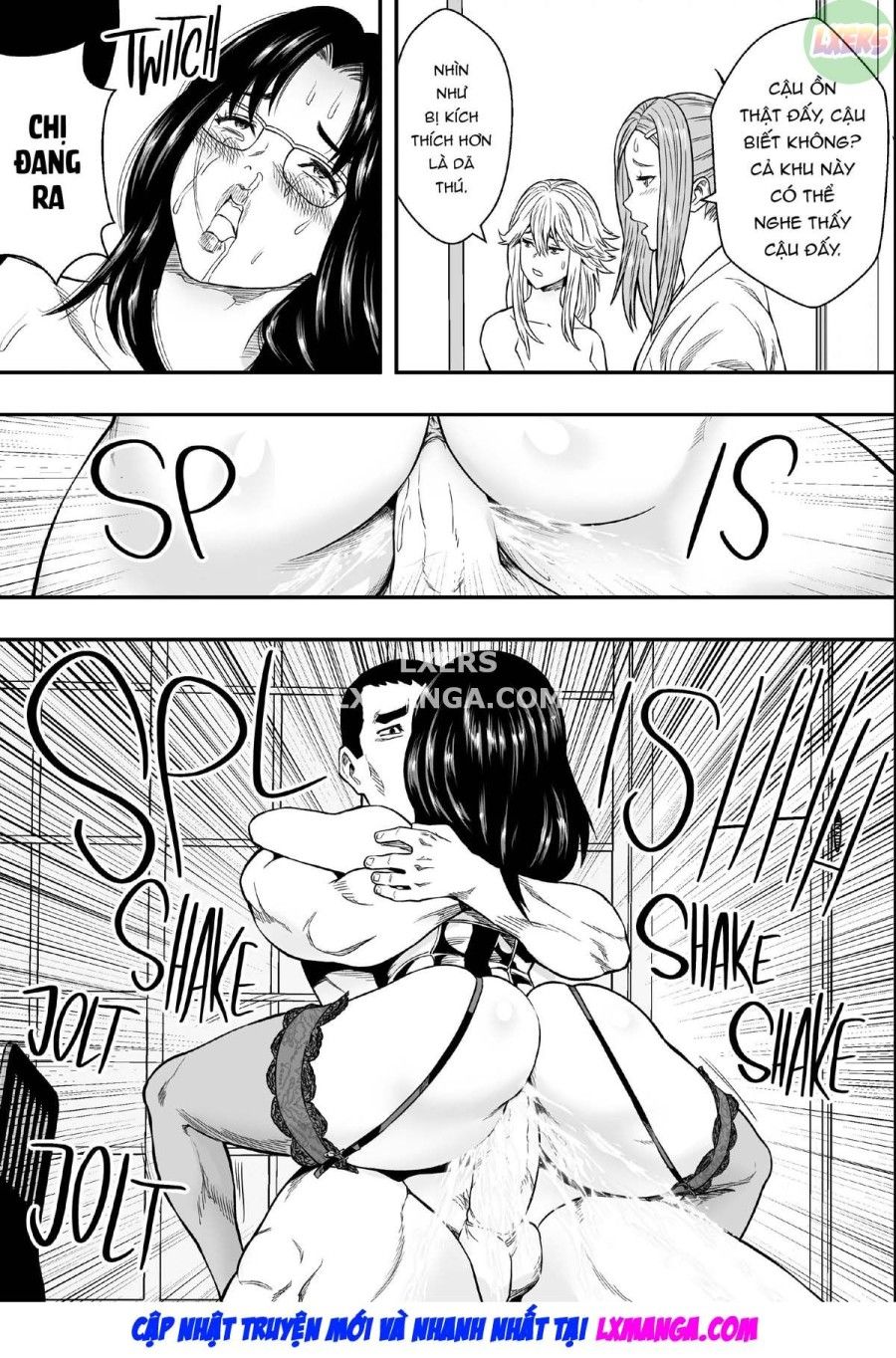 Chuyến Du Lịch Suối Nước Nóng Và Những Người Phụ Nữ Có Chồng Vô Song Oneshot page 37 - Giả Dược