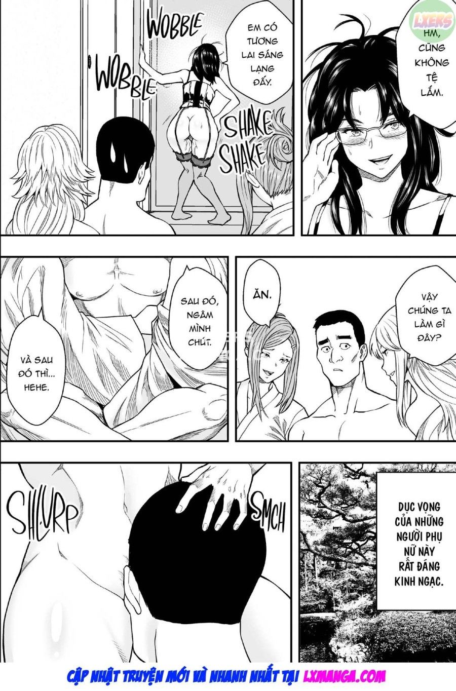 Chuyến Du Lịch Suối Nước Nóng Và Những Người Phụ Nữ Có Chồng Vô Song Oneshot page 40 - Giả Dược